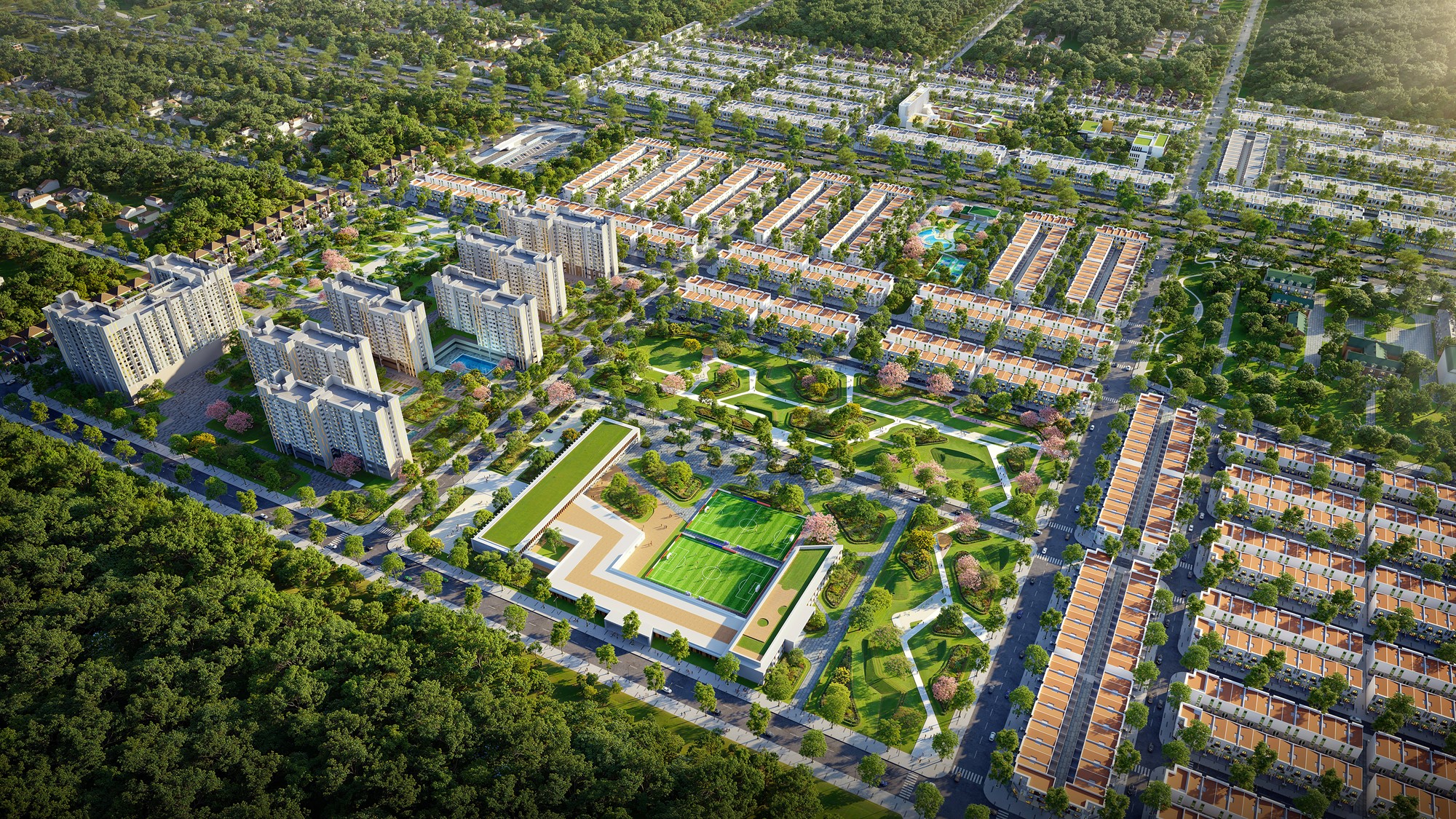 The Link City là một trong những dự án quy mô lớn còn sản phẩm đất nền tại Đồng Nai.
