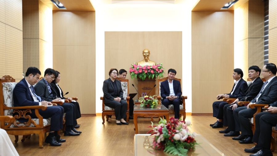 Quang cảnh buổi tiếp