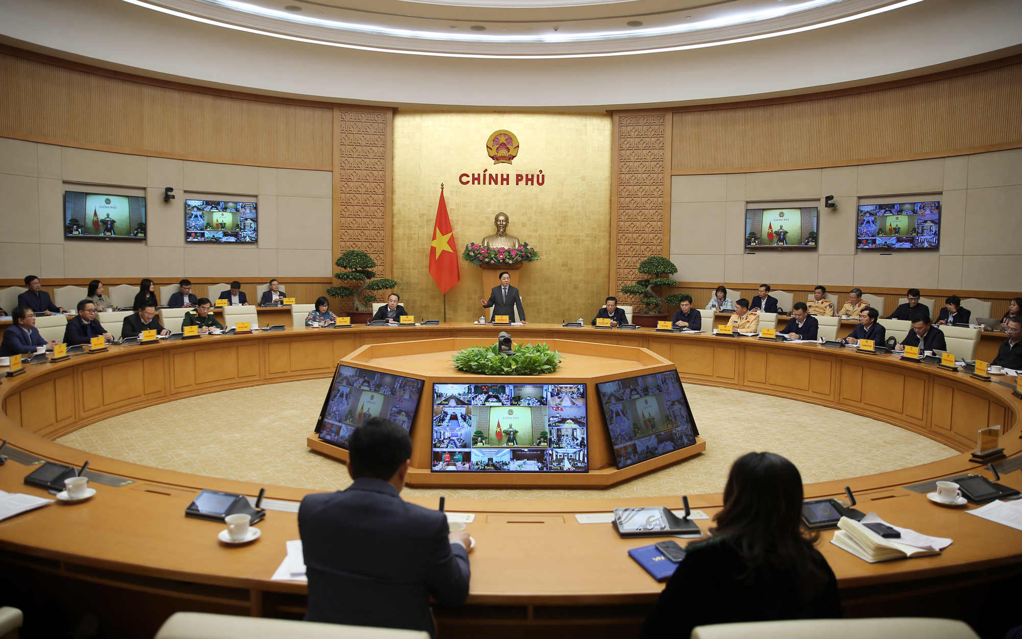 Quang cảnh hội nghị. Ảnh: VGP.