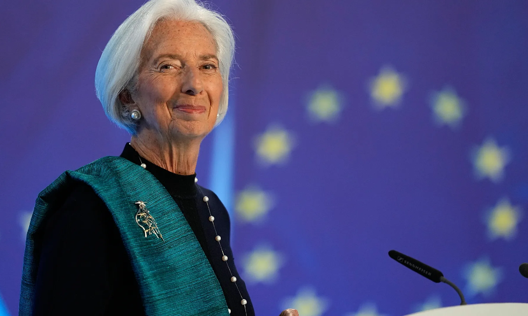 Chủ tịch ECB Christine Lagarde - Ảnh: AP.