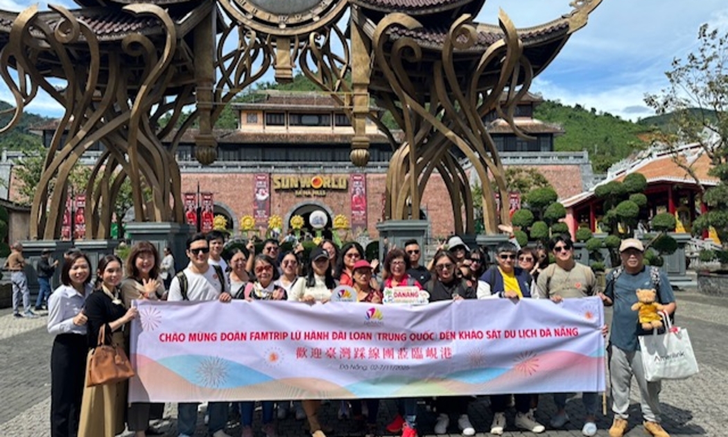 Đoàn Famtrip Đài Loan (Trung Quốc) trải nghiệm tại Bà Nà.