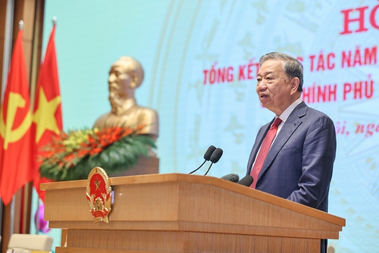 Tổng Bí thư Tô Lâm định hướng 7 nhiệm vụ trọng tâm trong thời gian tới - Ảnh VGP