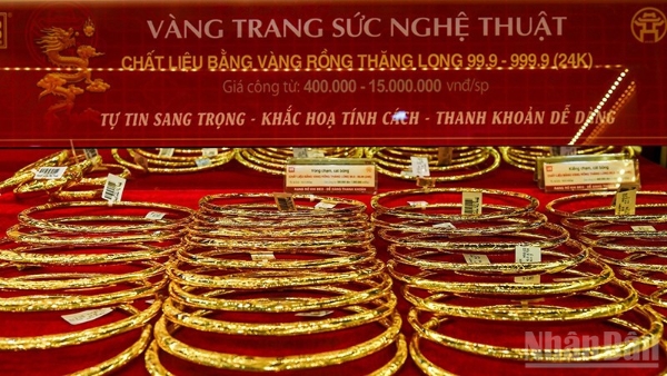 Giá vàng nhẫn “4 số 9” giảm tới 500 nghìn đồng/lượng