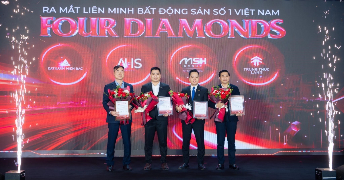 Chính thức ra mắt liên minh bất động sản hàng đầu “Four Diamonds”
