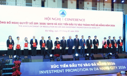 Đà Nẵng công bố Nghị quyết 259/2025/QH15: Hoàn thiện thể chế, mở không gian thu hút dòng vốn chiến lược