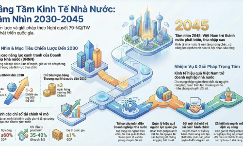 Ba nhóm ngành hưởng lợi nhiều nhất từ Nghị quyết 79 phát triển kinh tế nhà nước