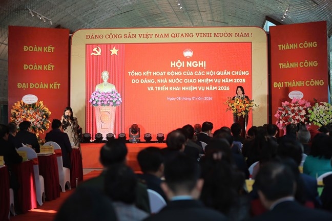 Đại biểu thảo luận tại Hội nghị. Ảnh: Mặt trận.