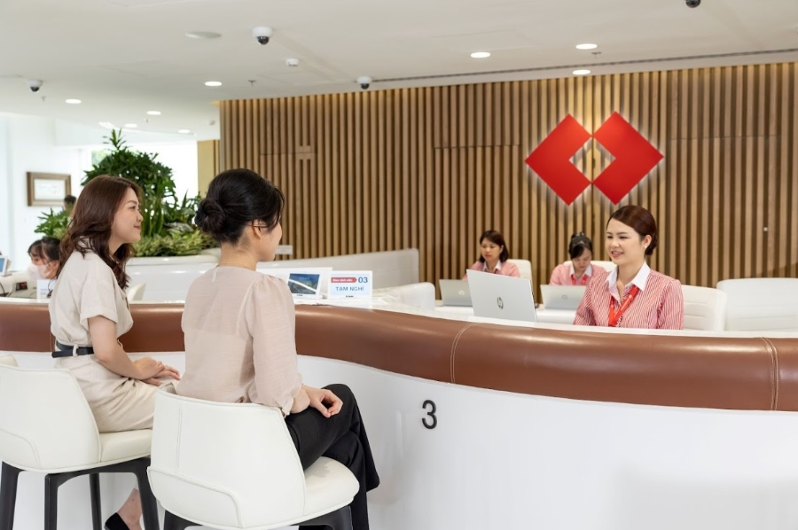 Techcombank hiện nằm trong nhóm những ngân hàng thương mại cổ phần được xếp hạng tín nhiệm cao nhất tại Việt Nam. Ảnh: Techcombank.