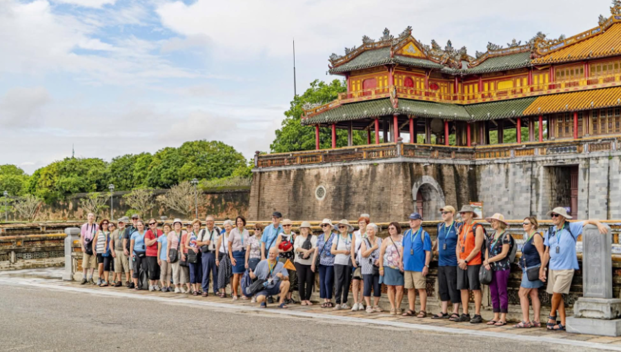 Thành phố Huế đặt mục tiêu đón 7 – 7,5 triệu lượt khách du lịch trong năm 2026. Ảnh: Công Định