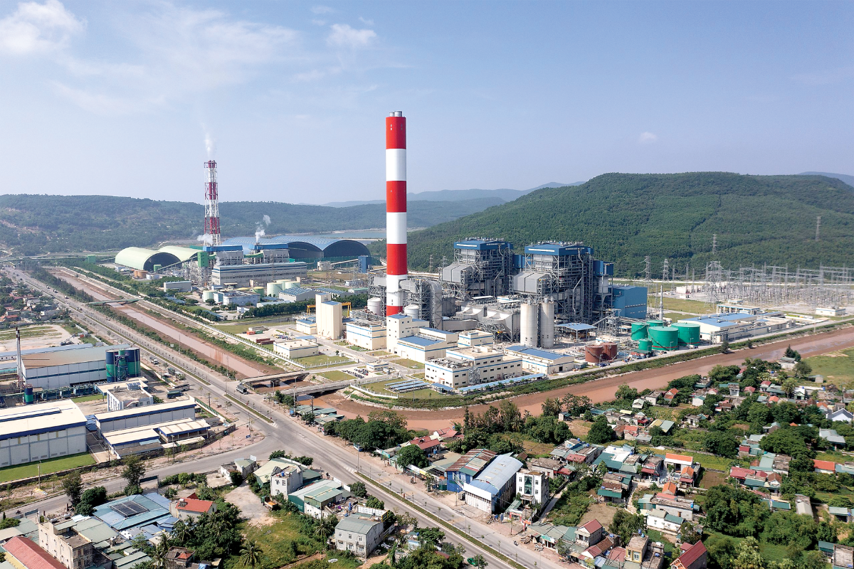 Một góc Khu kinh tế Nghi Sơn