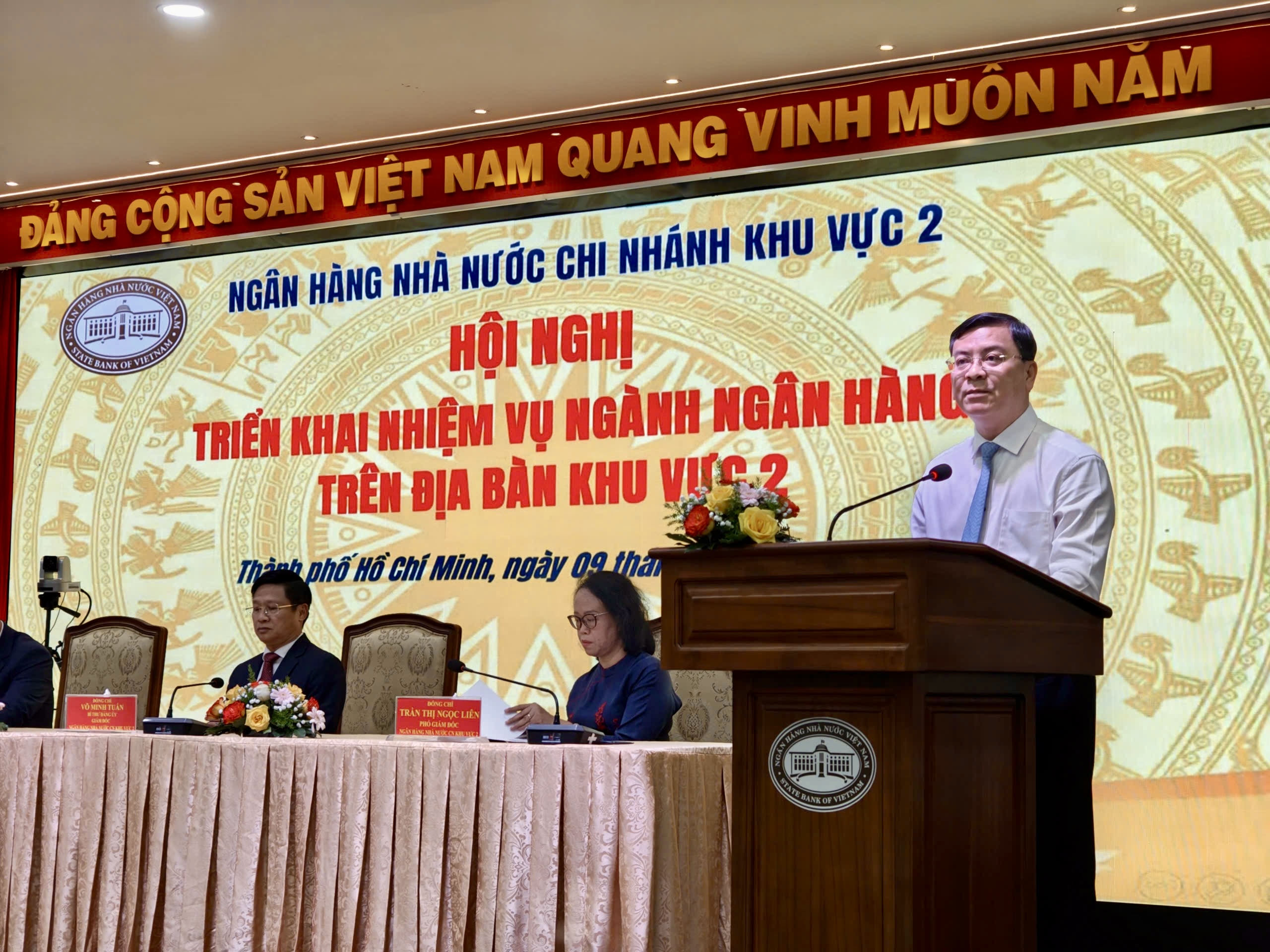 Ông Nguyễn Công Vinh, Phó Chủ tịch UBND TP. Hồ Chí Minh, phát biểu tại hội nghị.