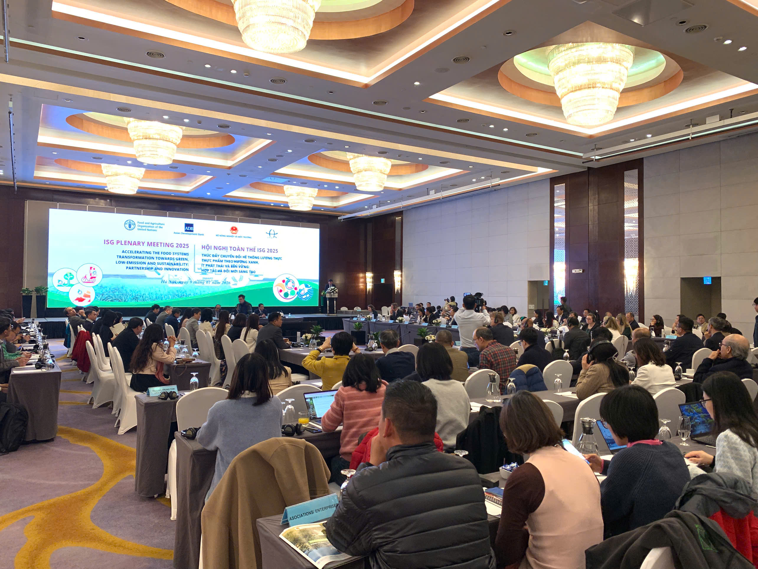 Quang cảnh Hội nghị ISG ngày 9/1/2026.