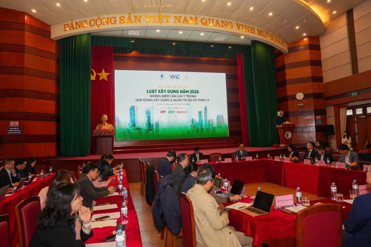 Quang cảnh hội thảo.