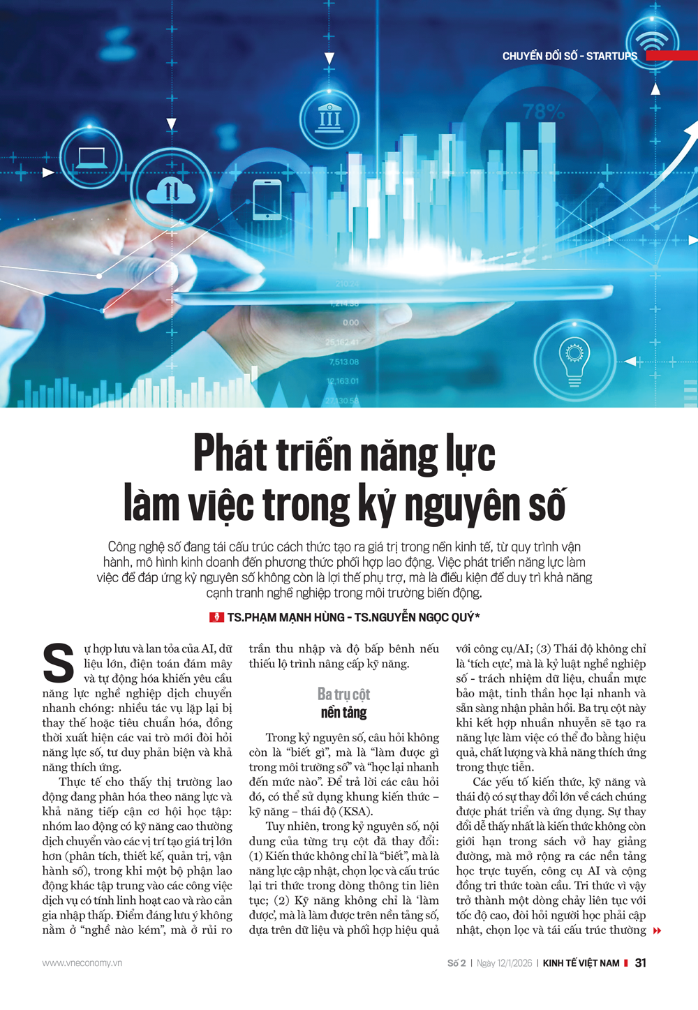 Phát triển năng lực làm việc trong kỷ nguyên số - Ảnh 1