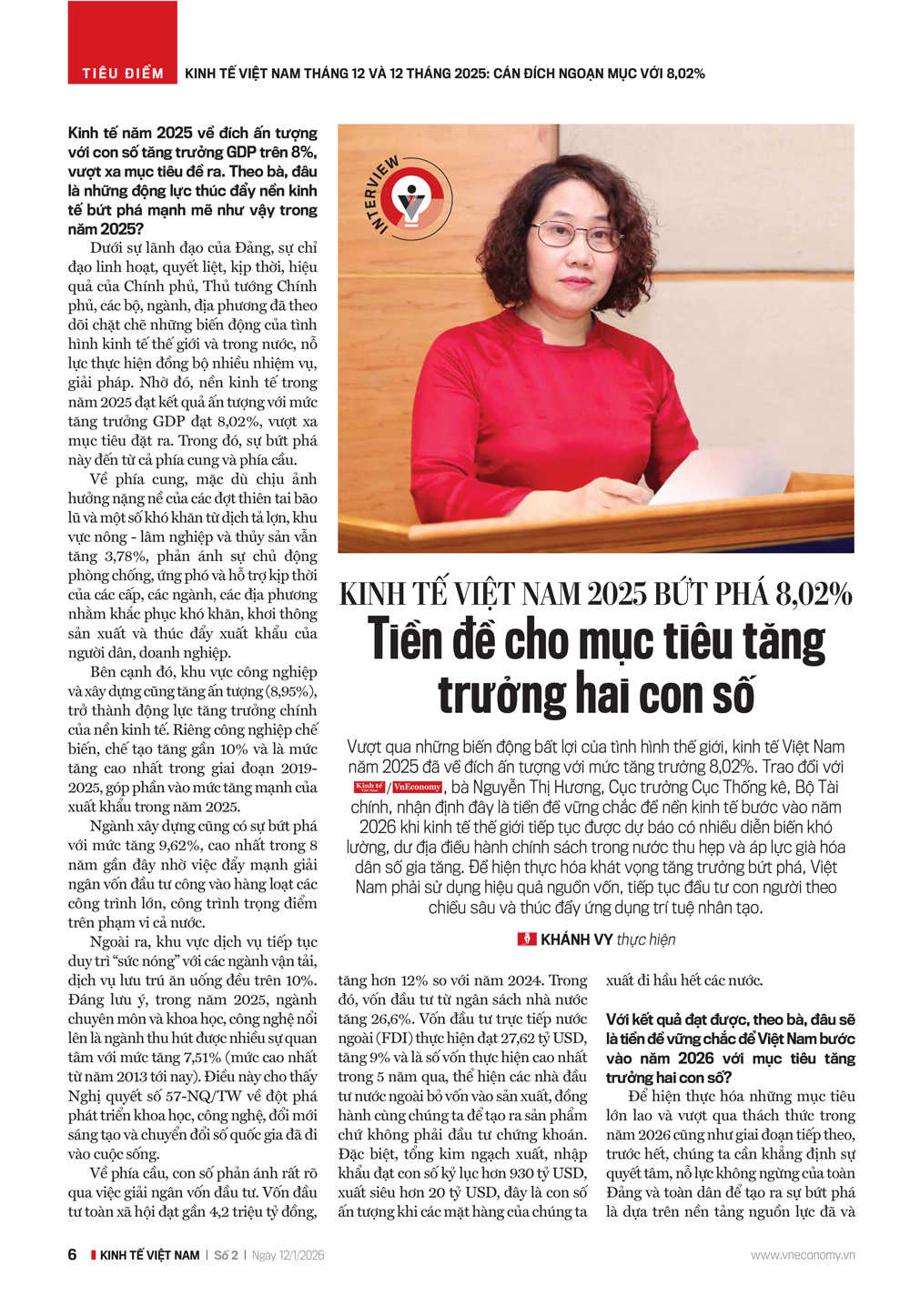 Kinh tế Việt Nam 2025 bứt phá 8,02%:
Tiền đề cho mục tiêu tăng trưởng hai con số - Ảnh 7