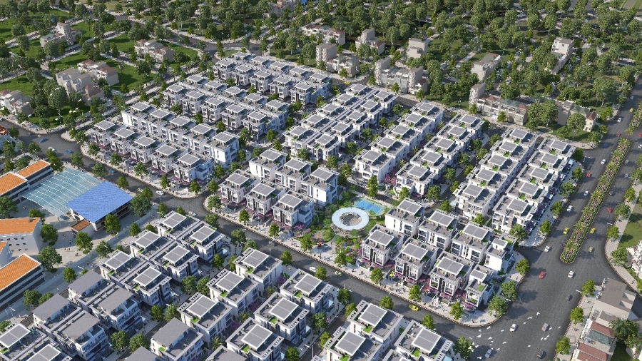 Dự&nbsp;án An Quý Villa thuộc Khu&nbsp;đô thị mới Dương Nội.