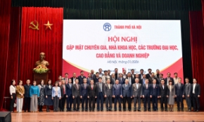 Hội nghị gặp mặt chuyên gia, nhà khoa học, các trường đại học và doanh nghiệp tổ chức cuối tuần qua tại Đại học Bách khoa Hà Nội
