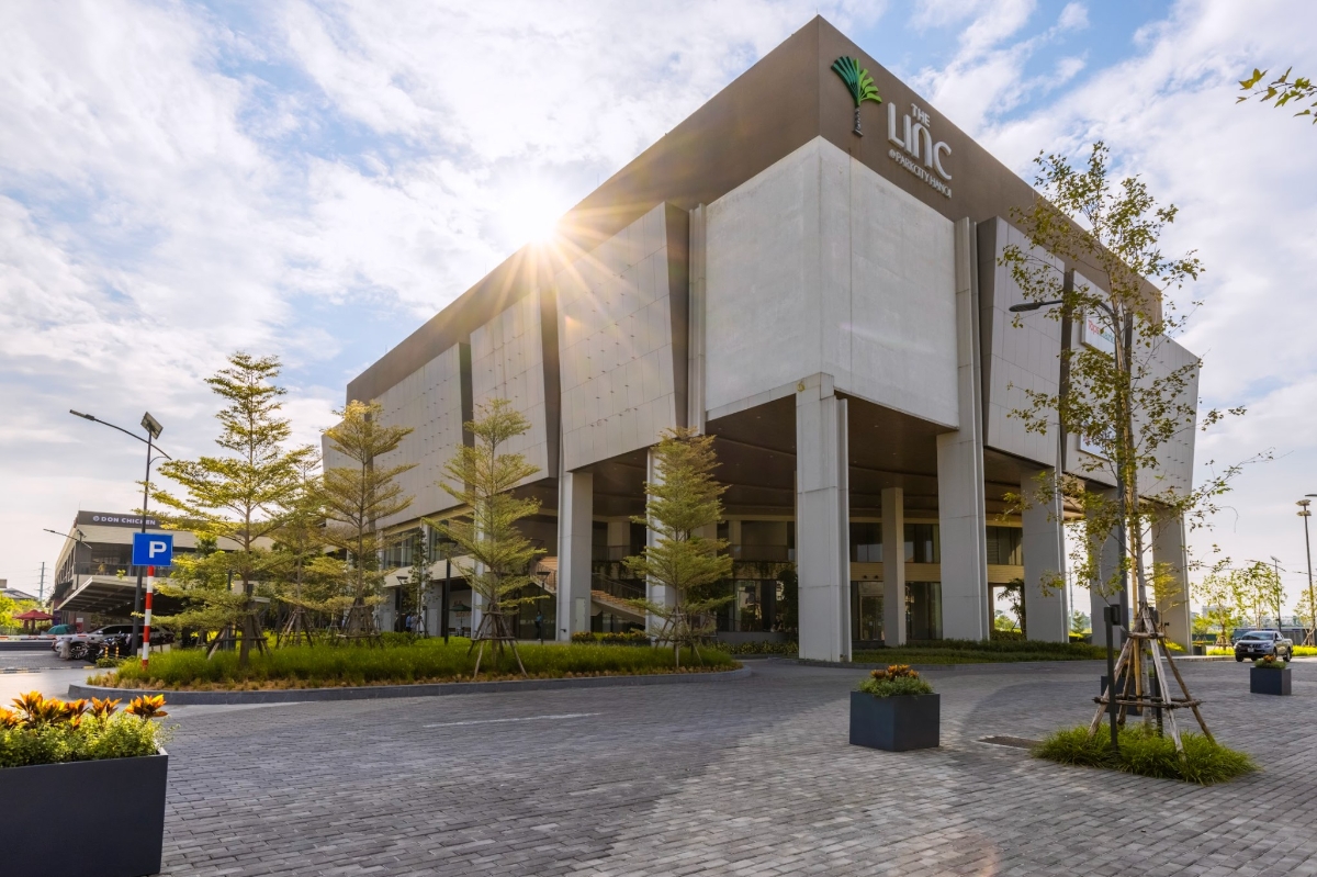 Trung tâm thương mại The LINC - biểu tượng của chất sống năng động tại ParkCity Hanoi. Ảnh: ParkCity Hanoi.