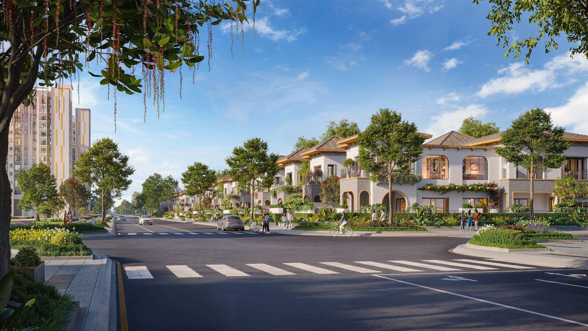 Mẫu biệt thự Tân cổ điển sang trọng tại The Link City.