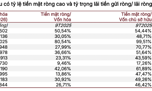 Nhóm nào hưởng lợi khi mặt bằng lãi suất tăng? 