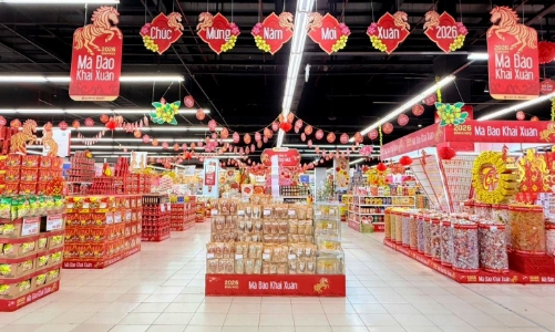 Nhu cầu hàng thiết yếu có thể tăng đến 30% trong mùa sắm Tết