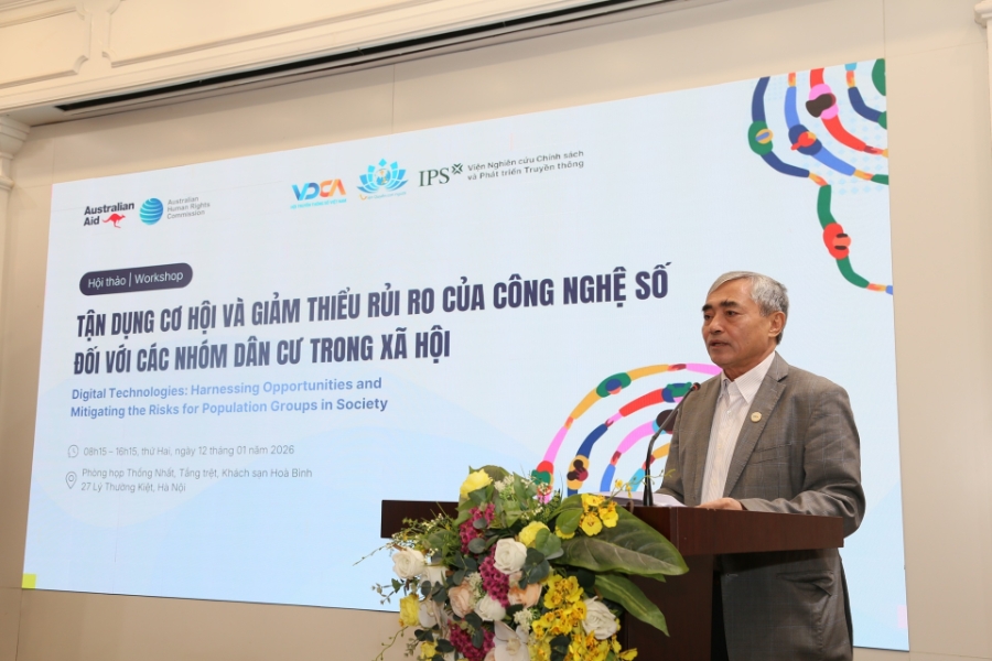 Ông Nguyễn Minh Hồng, Chủ tịch Hội Truyền thông số Việt Nam