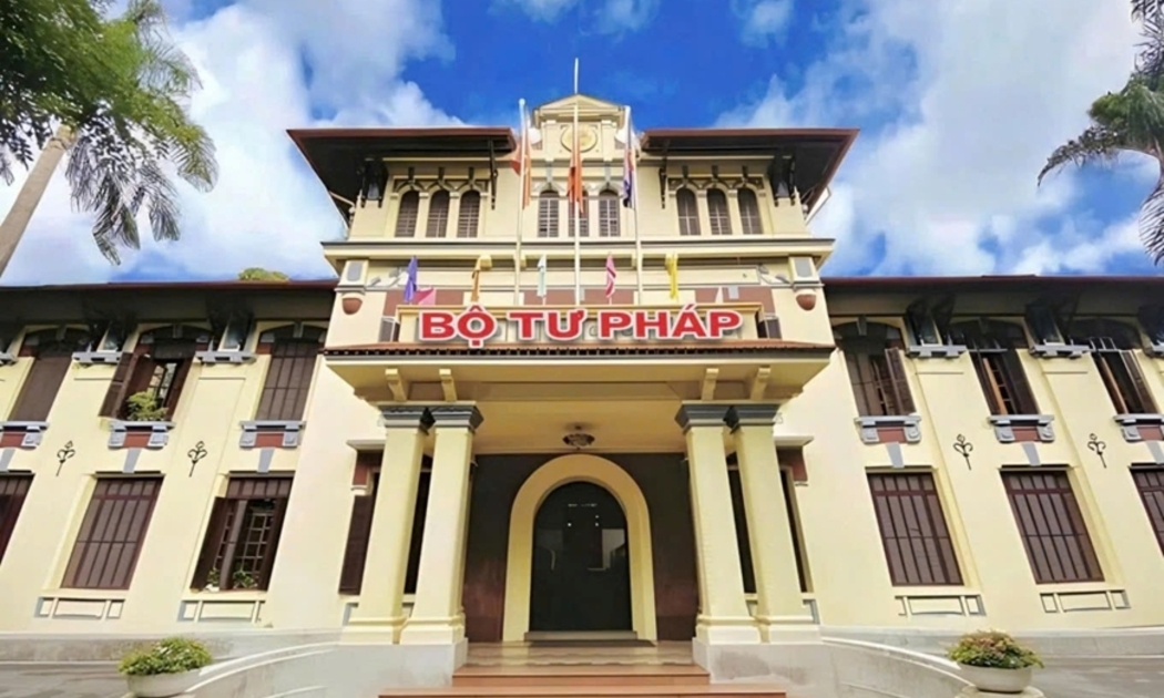 Trụ sở Bộ Tư pháp. Ảnh: Báo Quân đội nhân dân.