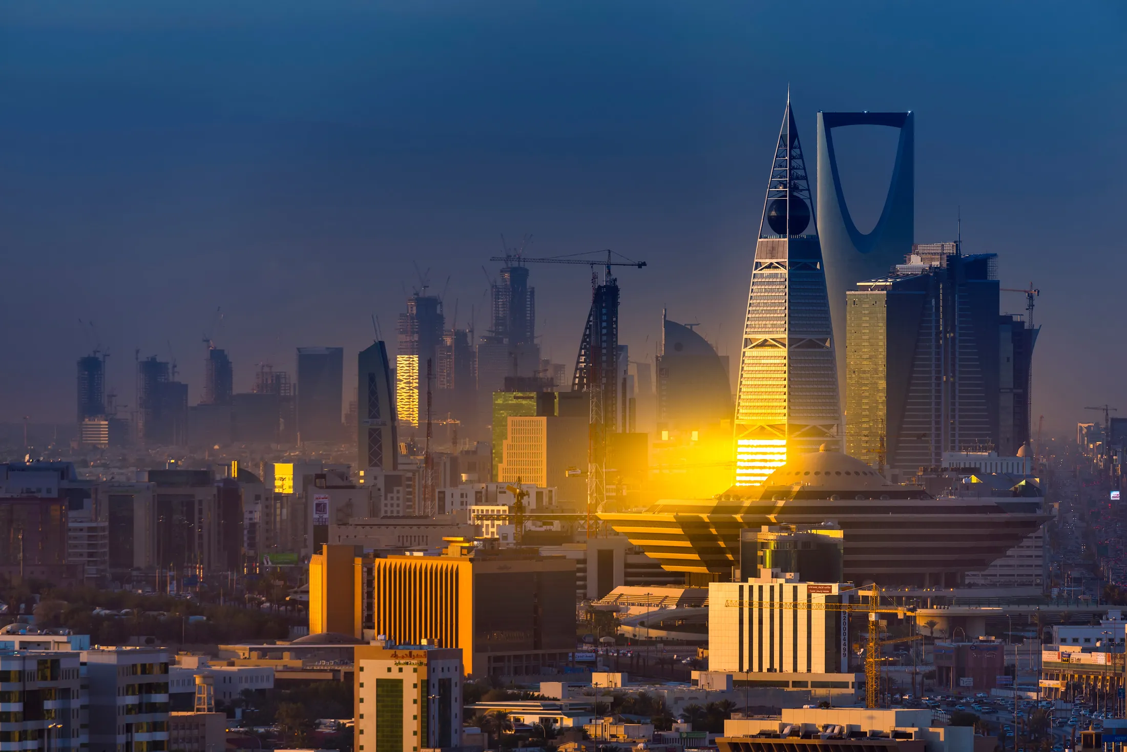 Thủ đô Riyadh của Saudi Arabia - Ảnh: Bloomberg.