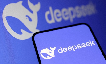 DeepSeek, mô hình AI mã nguồn mở do Trung Quốc phát triển, gây chú ý nhờ chi phí thấp và năng lực suy luận cao. Ảnh: Agencies