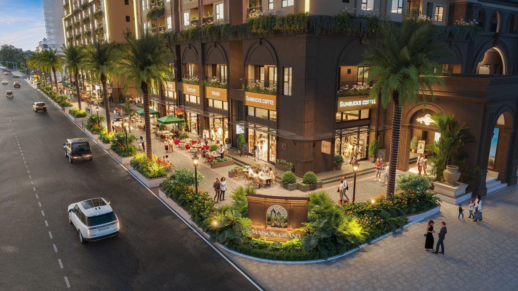 Shophouse tại Maison Grand - Tâm điểm thu hút giới đầu tư tại siêu đô thị cảng quốc tế TP.HCM