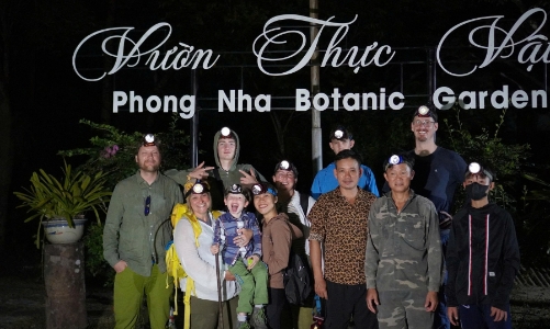 Rừng đêm trở thành trải nghiệm đặc biệt tại Phong Nha – Kẻ Bàng