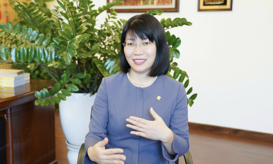 Bà Vũ Thị Thúy Ngà, Tổng Giám đốc, Sở Giao dịch Chứng khoán Hà Nội (HNX).