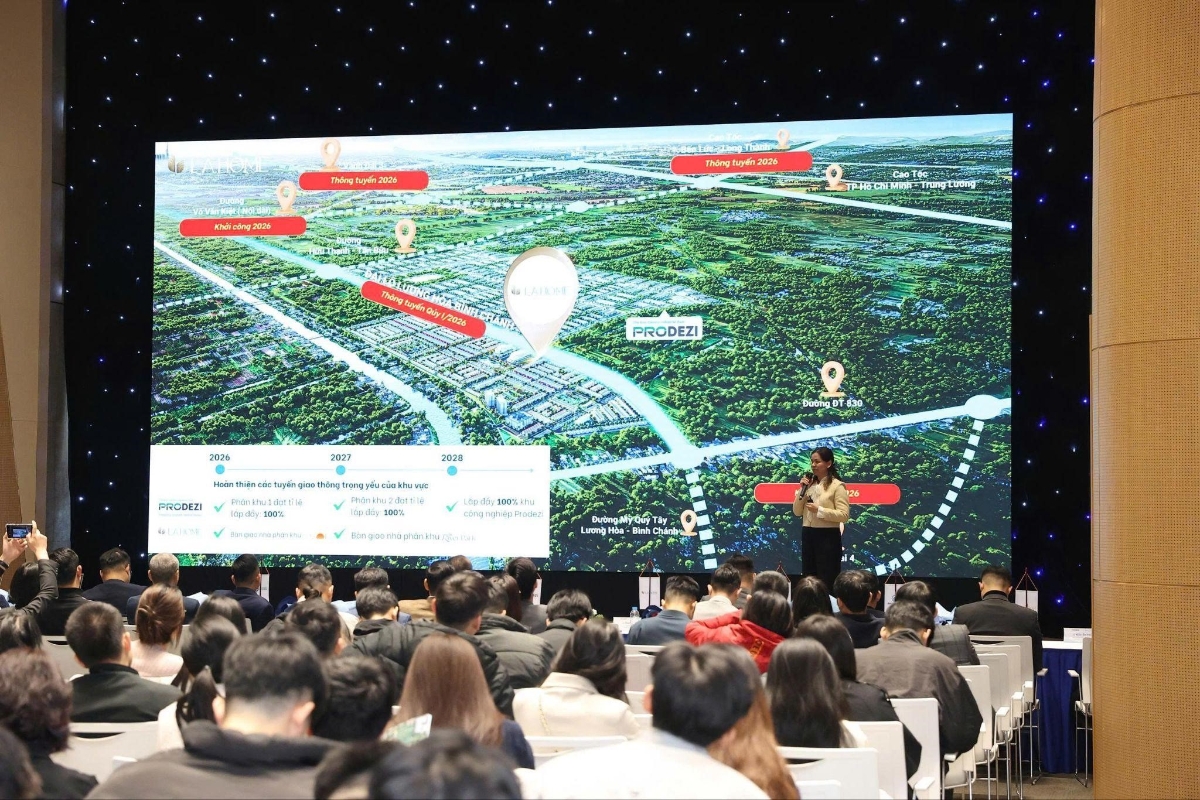 Chủ đầu tư Prodezi Long An công bố tiềm năng vượt trội của LA Home với vị trí chiến lược – điểm giao các hạ tầng trọng điểm khu vực.