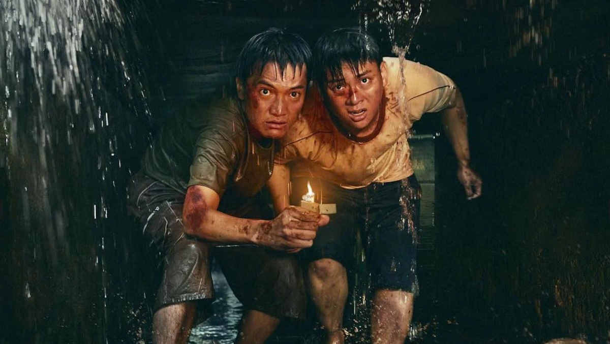 Quang Tuấn và Hoài Lâm trong Thiên đường máu.