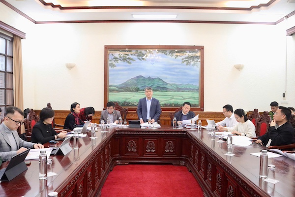 Quang cảnh cuộc họp. Ảnh: MOJ.