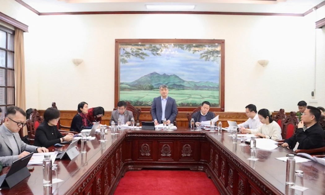 Quang cảnh cuộc họp. Ảnh: MOJ.