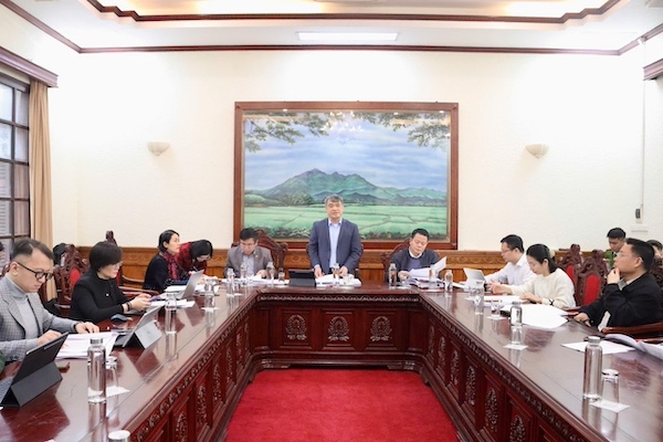 Quang cảnh cuộc họp. Ảnh: MOJ.