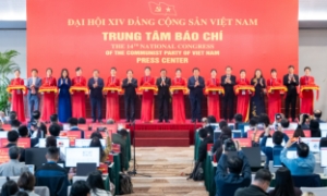 Khai trương Trung tâm Báo chí phục vụ Đại hội XIV của Đảng