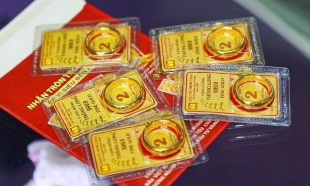 Mức tăng mạnh nhất đối với vàng nhẫn "4 số 9" lên gần 2 triệu đồng/lượng
