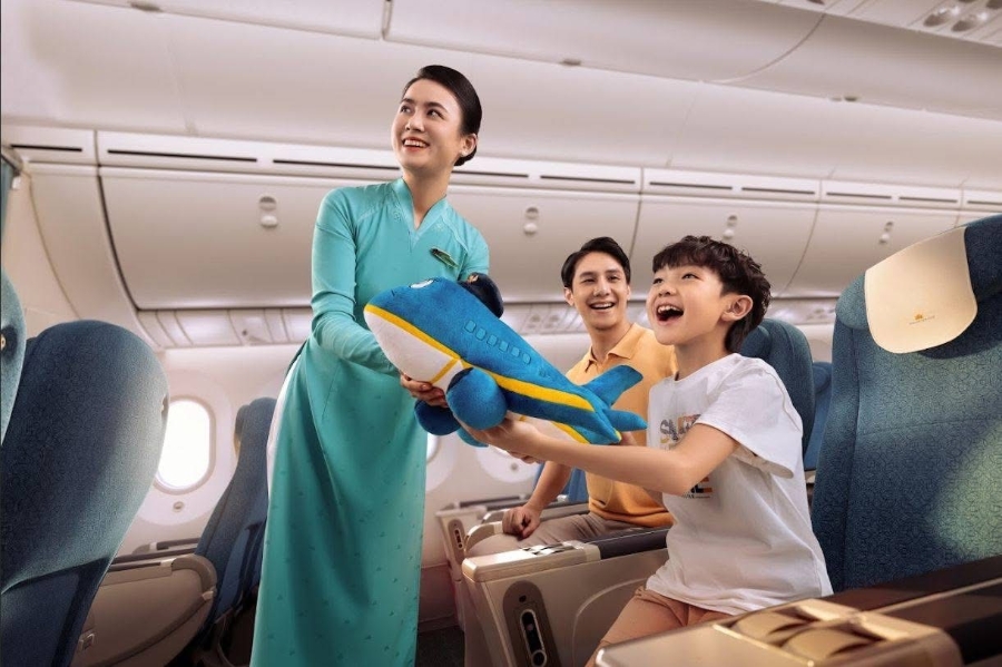 Vietnam Airlines từng bước định nghĩa lại trải nghiệm dịch vụ hàng không, hướng tới mục tiêu đạt chuẩn 5 sao trước năm 2030.