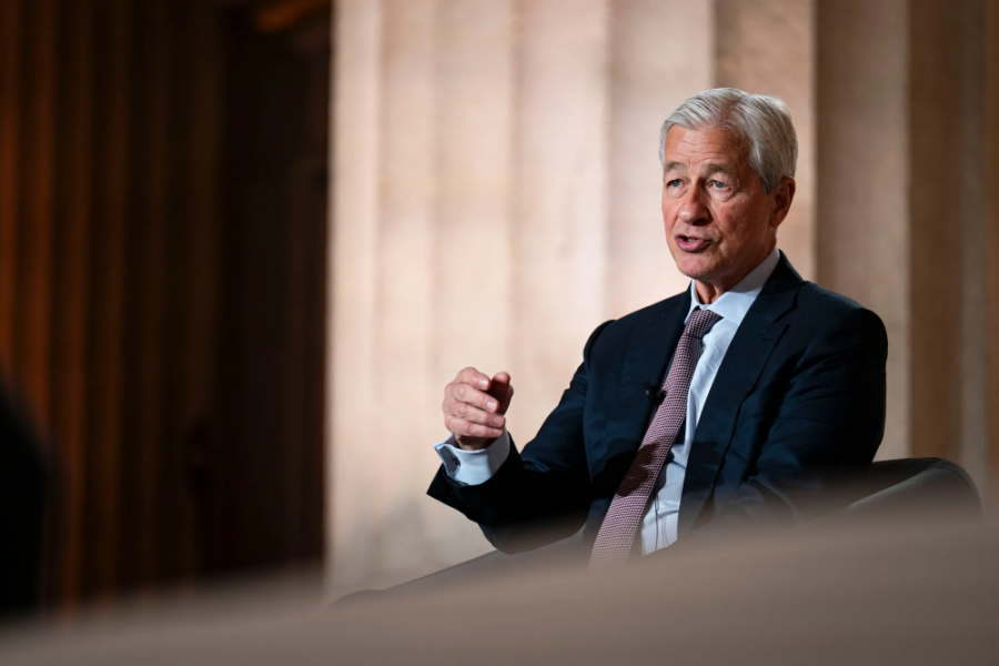 CEO Jamie Dimon của JPMorgan Chase - Ảnh: Bloomberg.