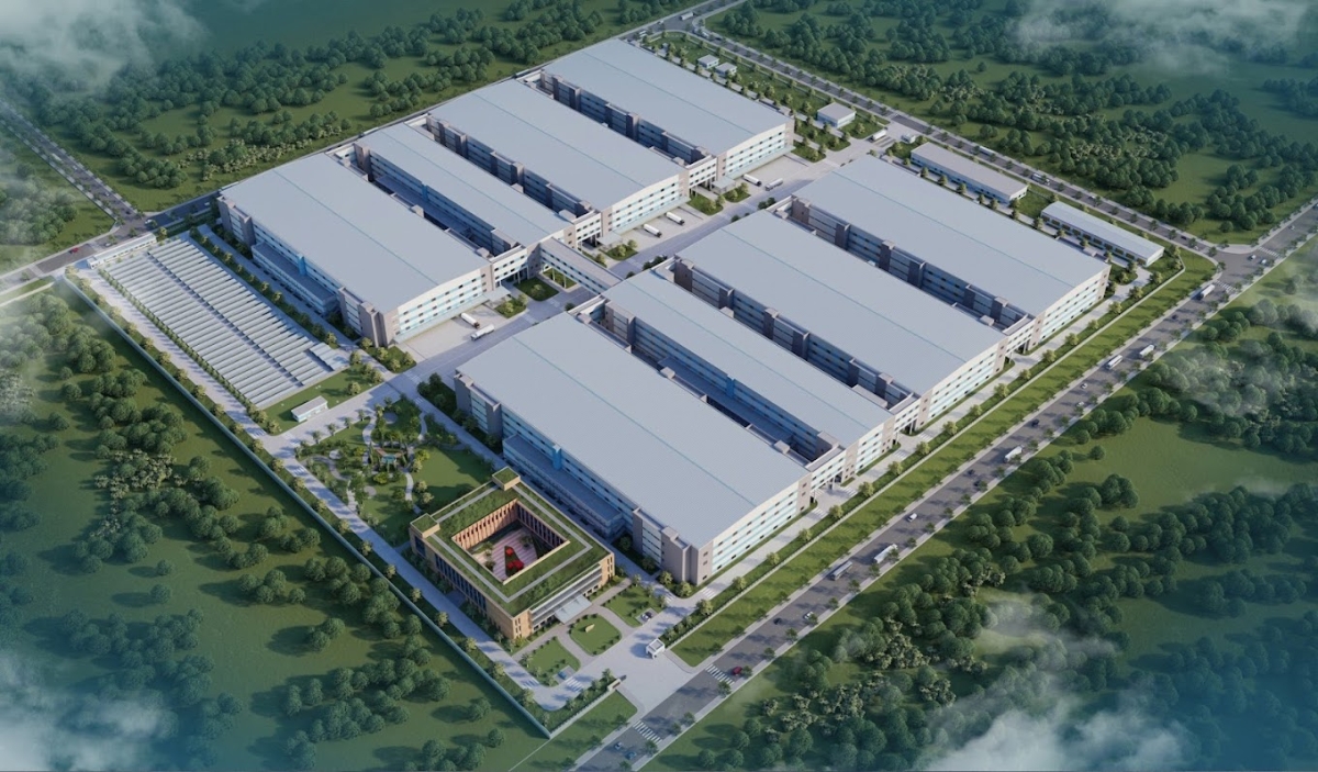Phối cảnh một khu công nghiệp tại tỉnh Phú Thọ. Ảnh minh họa