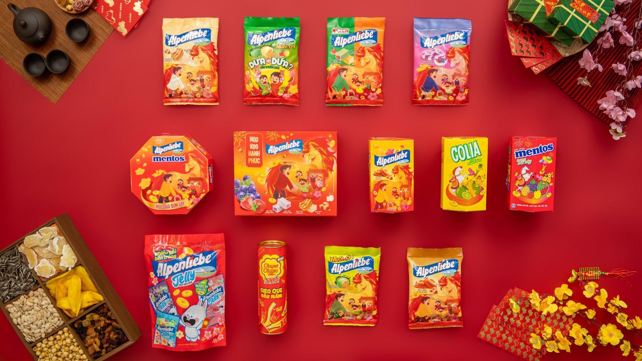 Mỗi thông điệp mà Alpenliebe, Chupa Chups, Mentos, Golia gửi gắm đều là một mảnh ghép quan trọng, góp phần tạo nên một bức tranh Tết 2026 trọn vẹn về cảm xúc, niềm vui và sự kết nối.