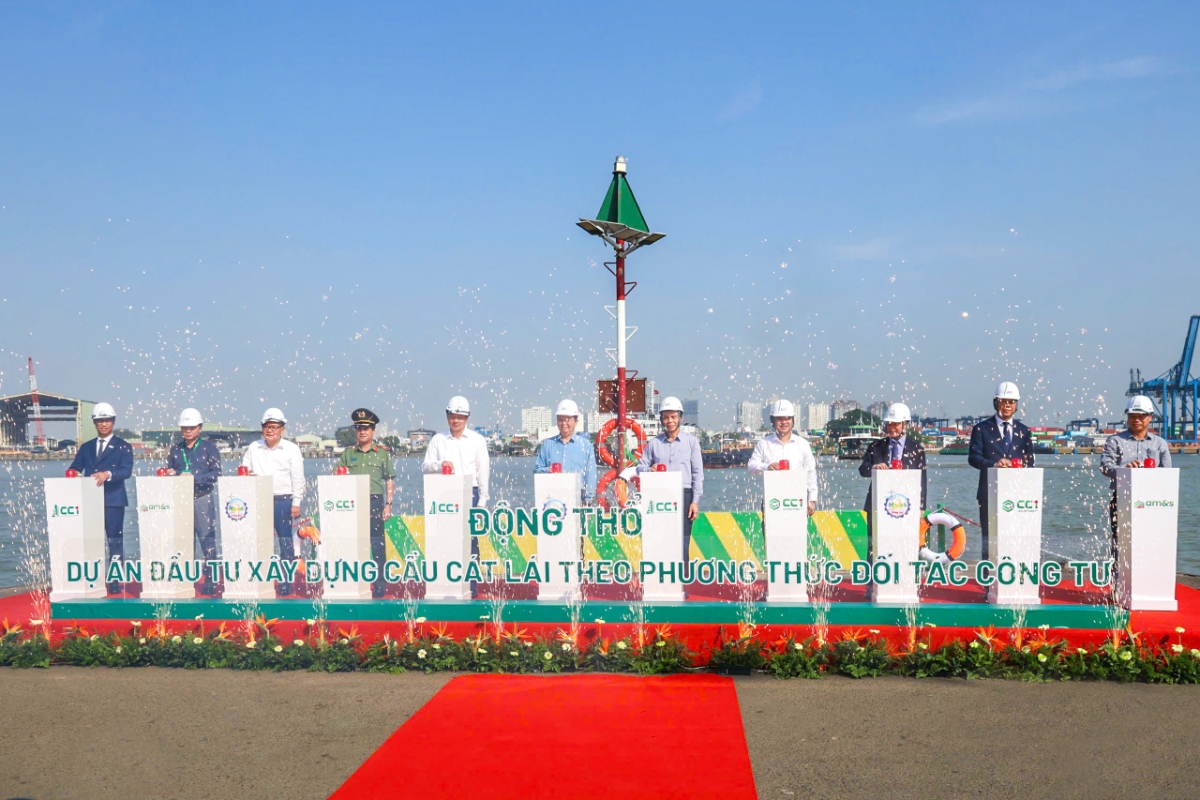 Dự án Cầu Cát Lái đã chính thức hiện thực hoá sau 32 năm chờ đợi, trở thành 