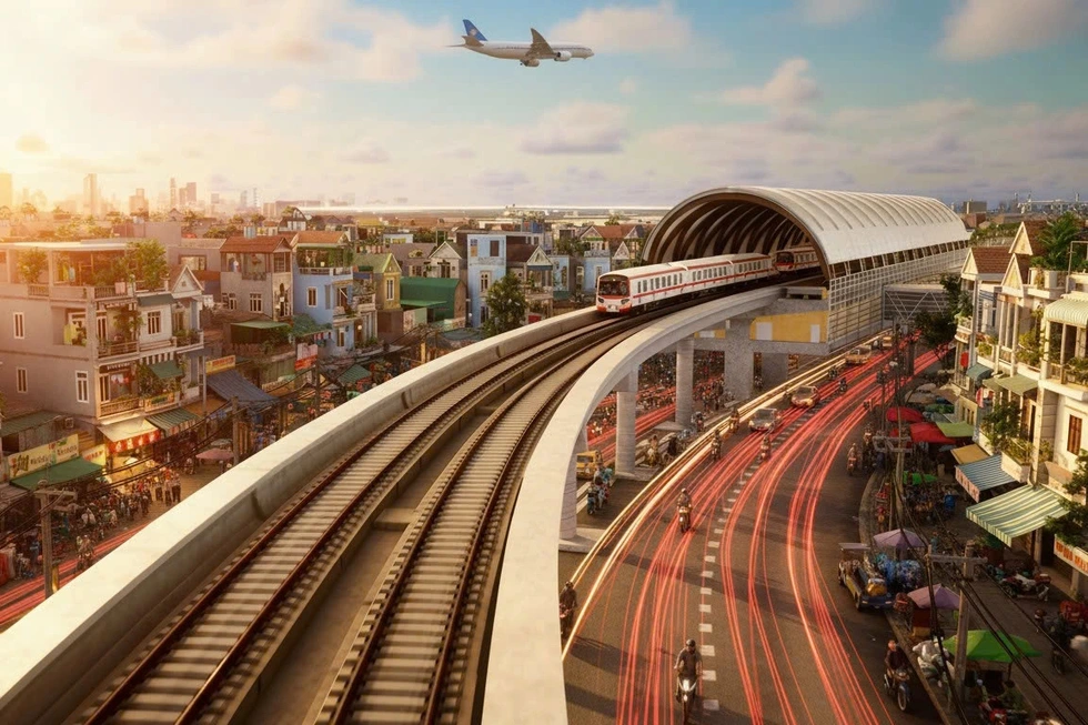 Phối cảnh tuyến metro số 2 - Ảnh: Cổng thông tin điện tử TP. Hồ Chí Minh