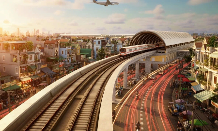 Phối cảnh tuyến metro số 2 - Ảnh: Cổng thông tin điện tử TP. Hồ Chí Minh