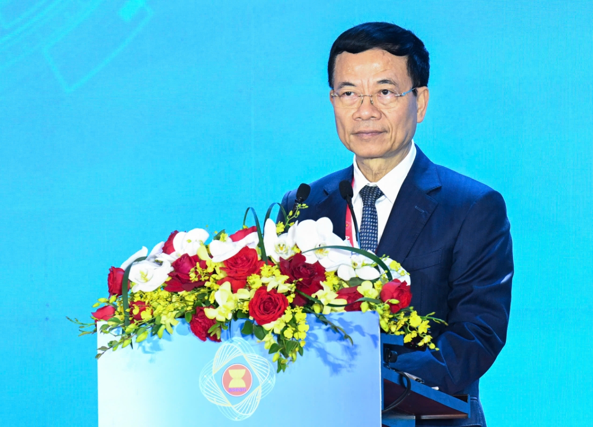 Bộ trưởng Bộ Khoa học và Công nghệ Nguyễn Mạnh Hùng.&nbsp;