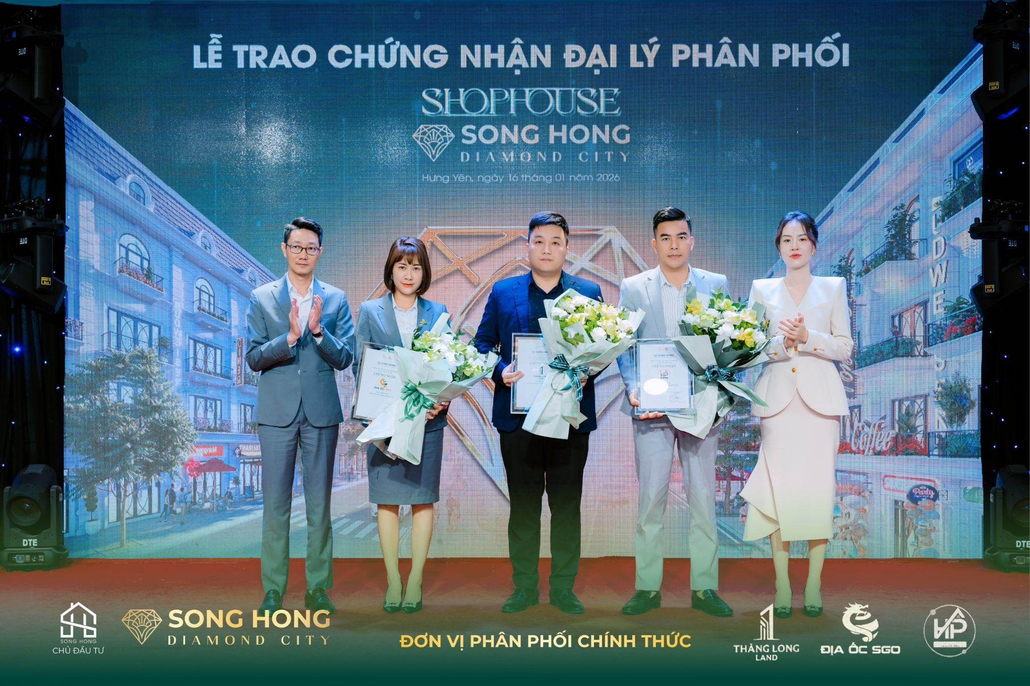 Song Hong Diamond City chính thức bước sang giai đoạn 2 với shophouse thương mại – tâm điểm kinh doanh mới, nơi hội tụ tiềm năng khai thác dòng tiền và gia tăng giá trị bền vững. Ảnh: Song Hong Diamond City.