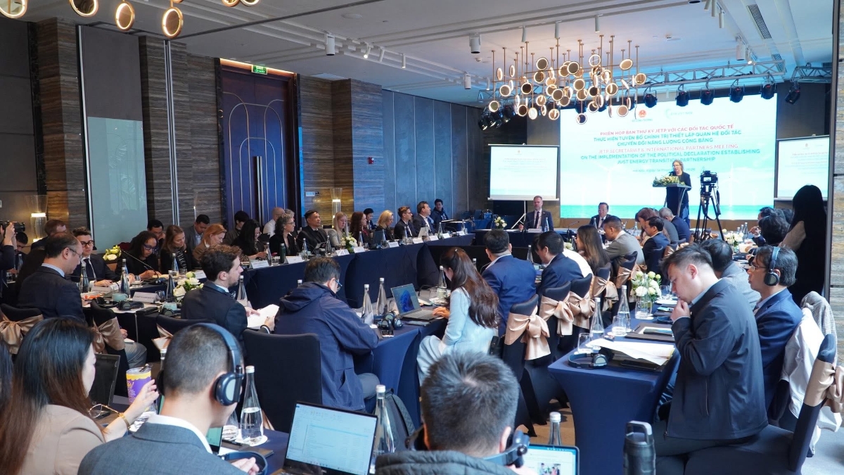 Phiên họp Ban Thư ký JETP với các đối tác quốc tế thúc đẩy triển khai Tuyên bố Chính trị về JETP