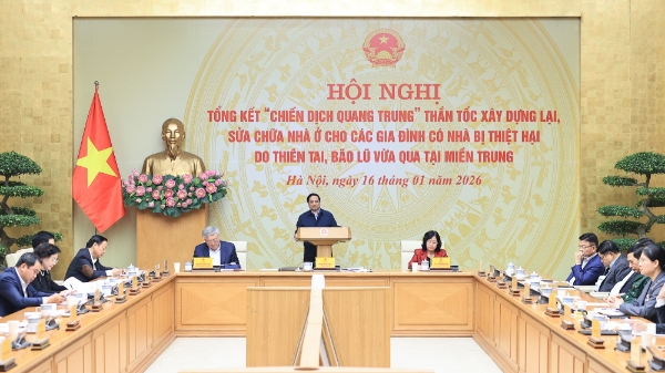 Chiến Dịch Quang Trung: Đã hoàn thành 1.597 ngôi nhà mới xây dựng cho dân